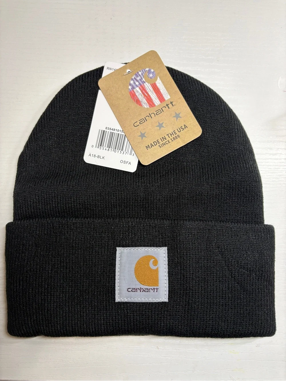 Carhartt Black Beanie